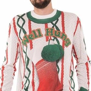 Well Hung T Shirt / Ugly Sweater Men’s Size Large